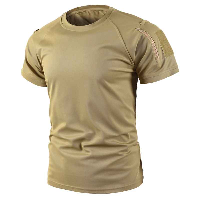 Camiseta Masculina Quick Dry Esportiva – Respirável