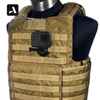 Suporte Tático GoPro MOLLE – Gravação Profissional em Qualquer Missão