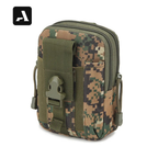 Bolsa de Cintura Tática Compacta 600D – Organizador de Celular e Ferramentas
