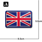Patches de Bandeira PVC 3D – Identificação Tática Internacional