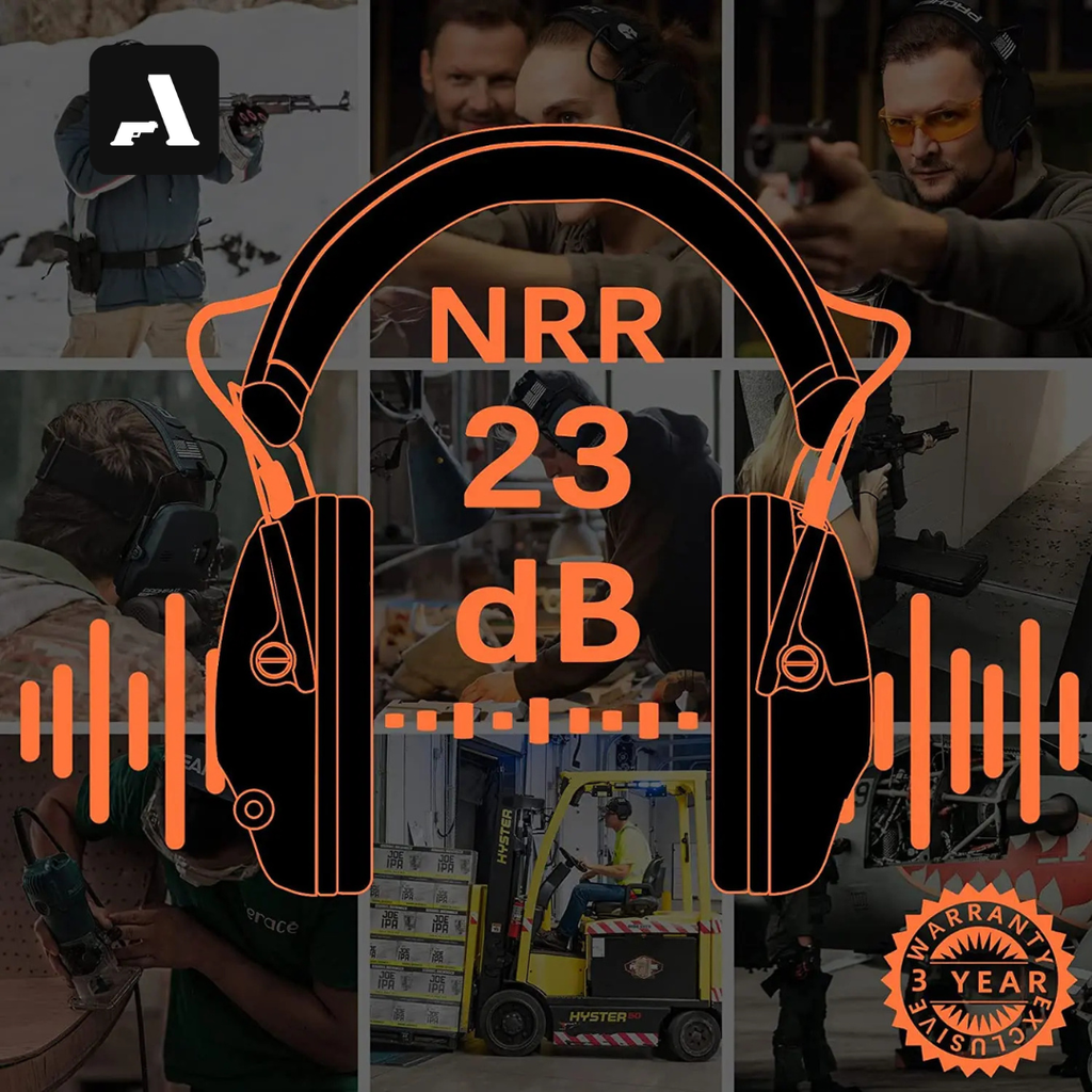 Protetor Auditivo Eletrônico Zohan Sparta – Ativo NRR 23dB