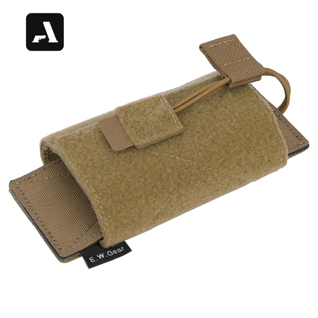 Inserto de Coldre Modular em Velcro – Retenção Elástica e Saque Rápido