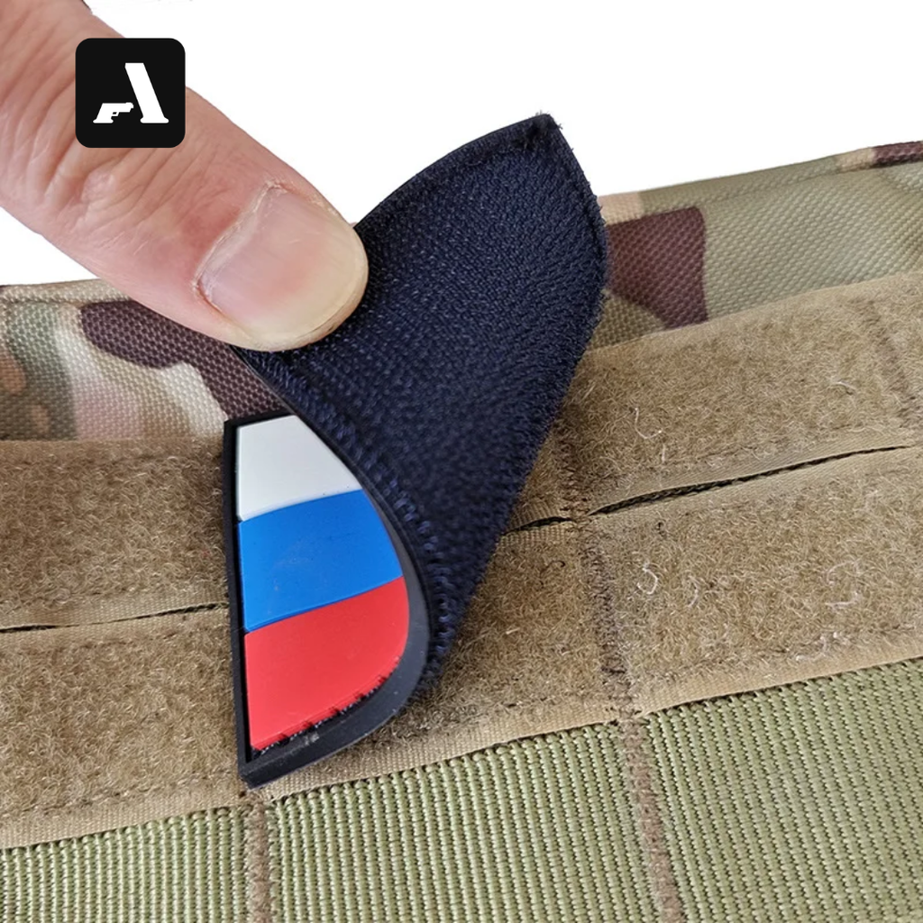 Patches de Bandeira PVC 3D – Identificação Tática Internacional