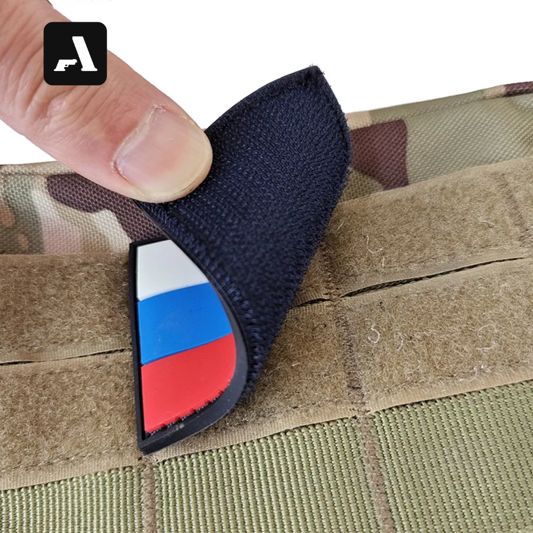 Patches de Bandeira PVC 3D – Identificação Tática Internacional