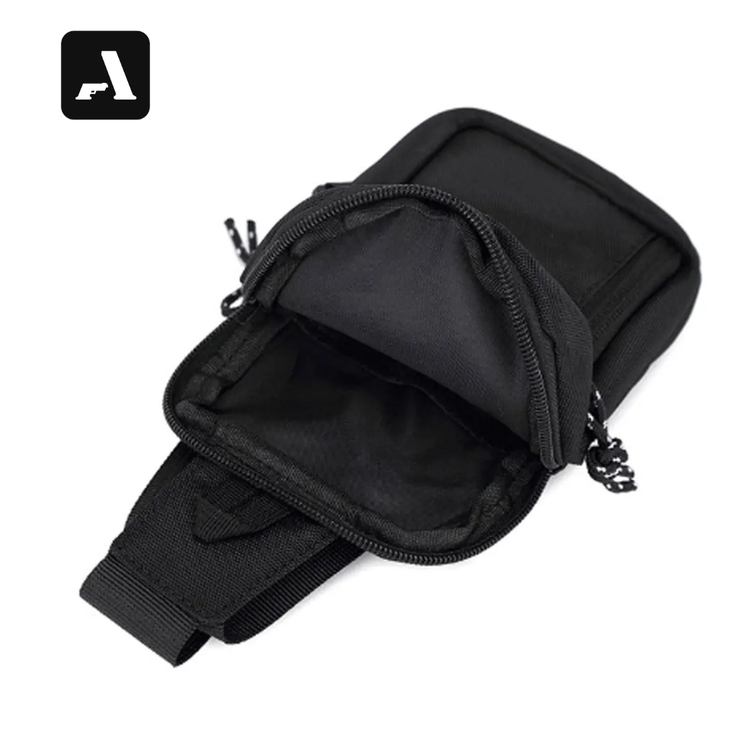 Mini Bolsa de Peito Chest Bag – Nylon Heavy-Duty e Perfil Compacto