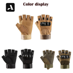 Luvas Táticas Meio Dedo – High-Tactile e Proteção Operacional