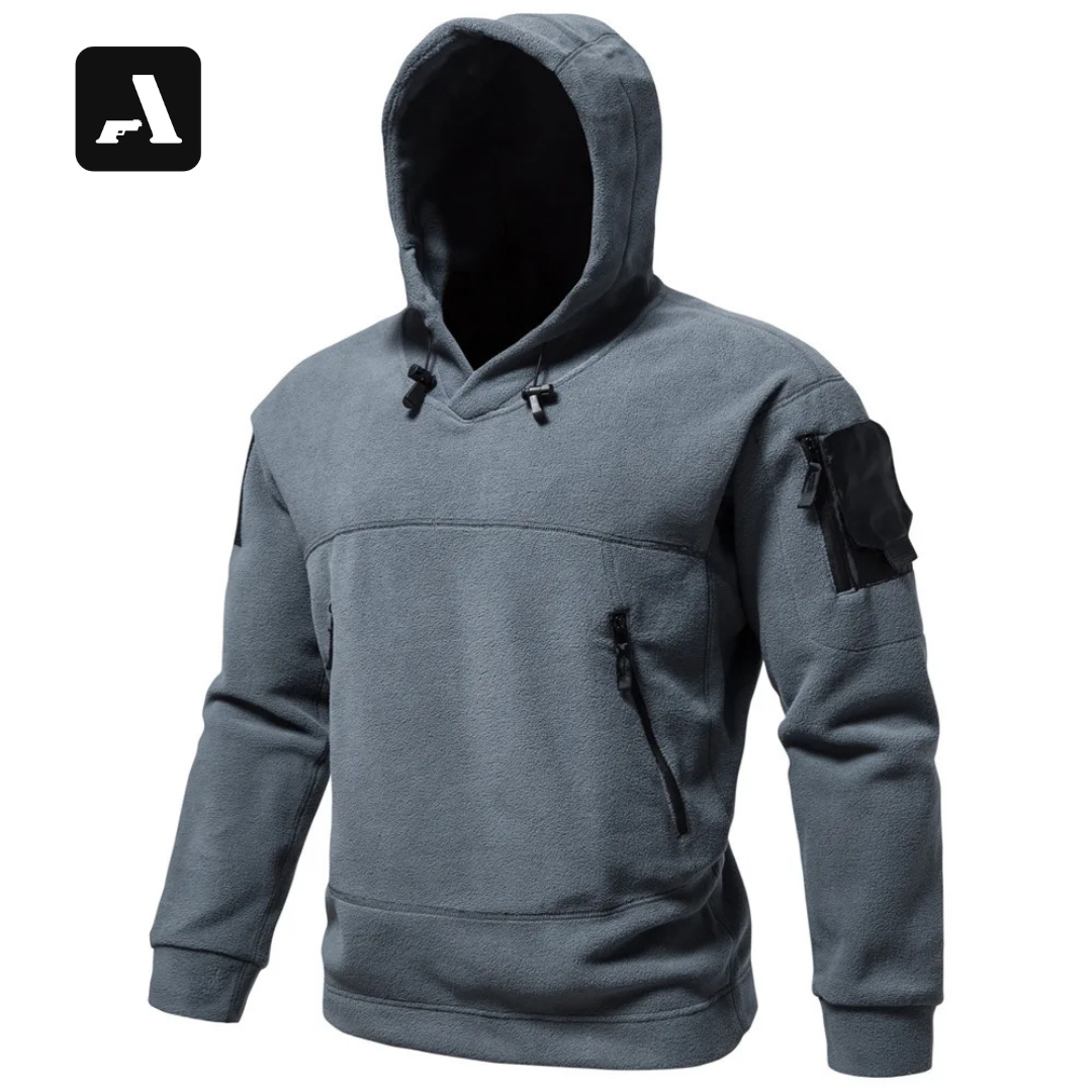 Moletom Tático Masculino Com Forro De Lã Térmico