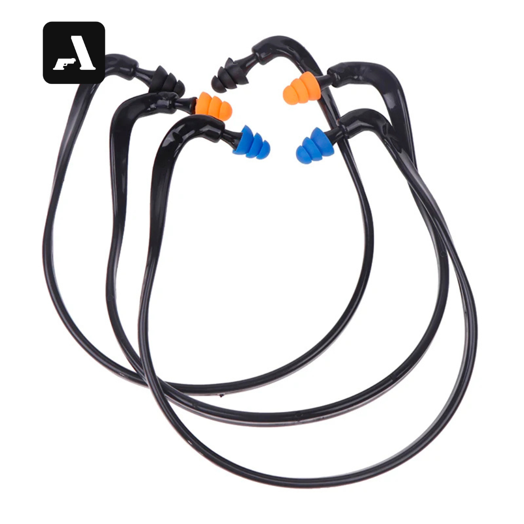 Protetor Auricular Tático com Haste Flexível – Soft Silicone EDC