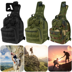 Crossbody Bag Tática À Prova D’Água – Bolsa Militar