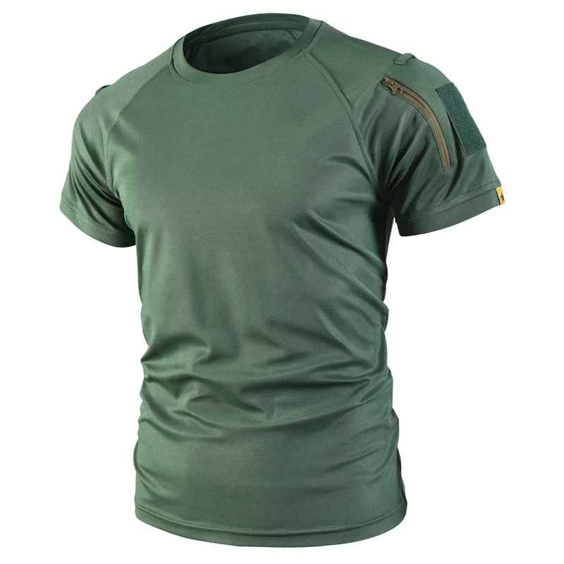 Camiseta Masculina Quick Dry Esportiva – Respirável