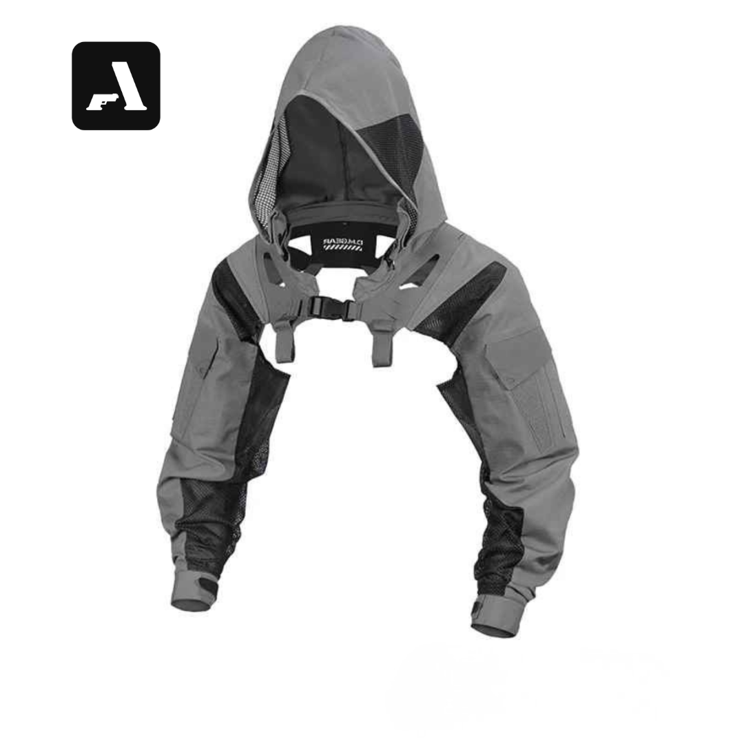 DMGEAR Tático com Capuz -  Respirável - Compatível com Chest Rig e Colete