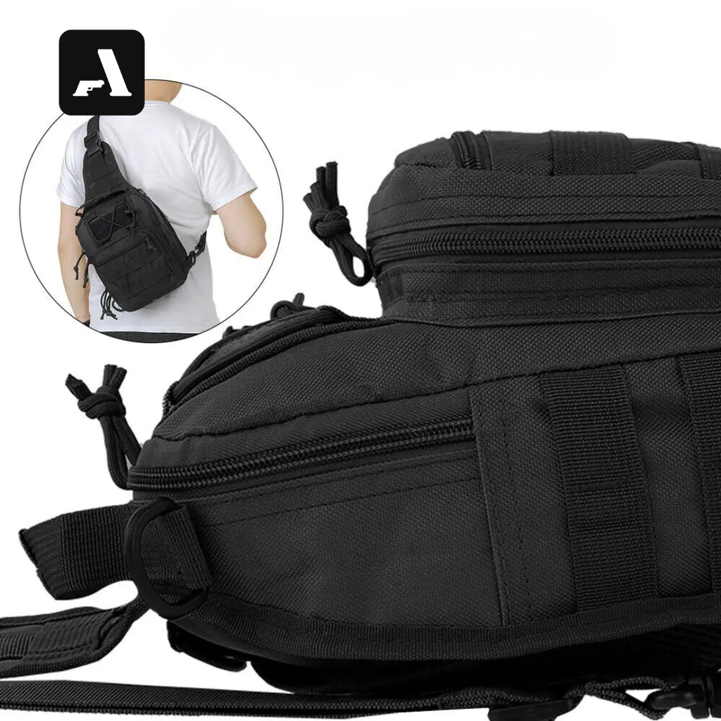 Crossbody Bag Tática À Prova D’Água – Bolsa Militar