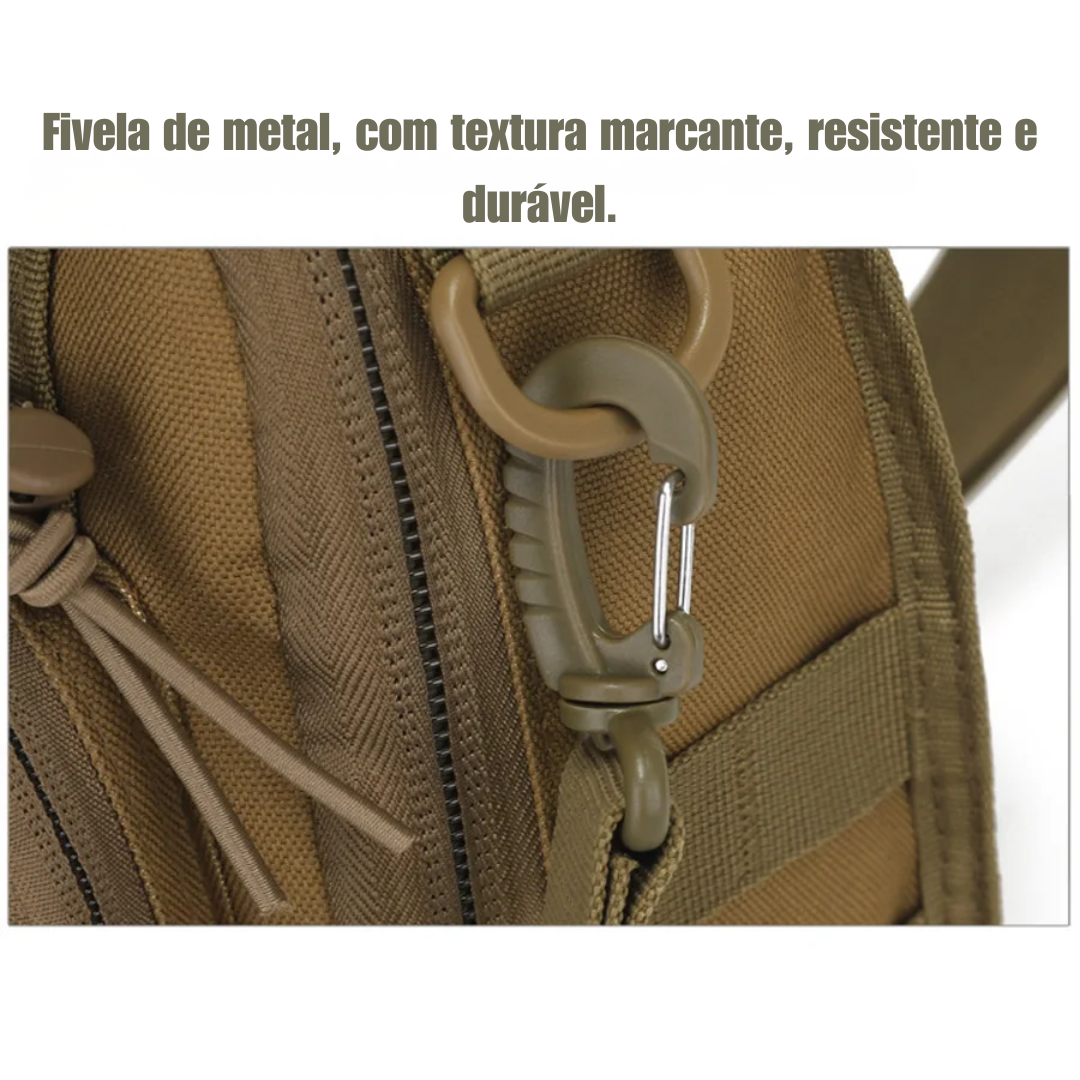Bolsa Sling Tática Yakeda - Transversal Compacta para EDC, Ciclismo e Outdoor