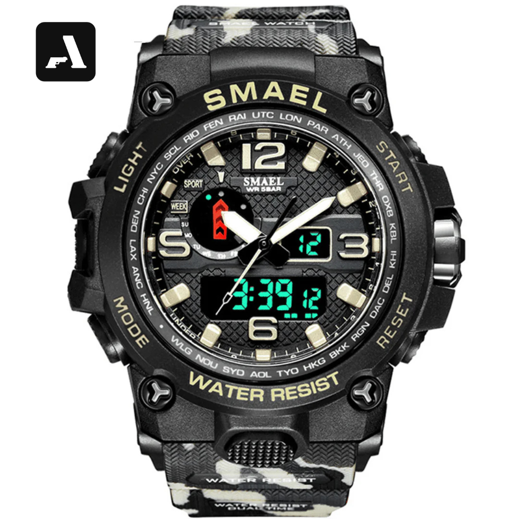 Relógio Digital Esportivo Adventure - Impermeável 50M (5Atm)