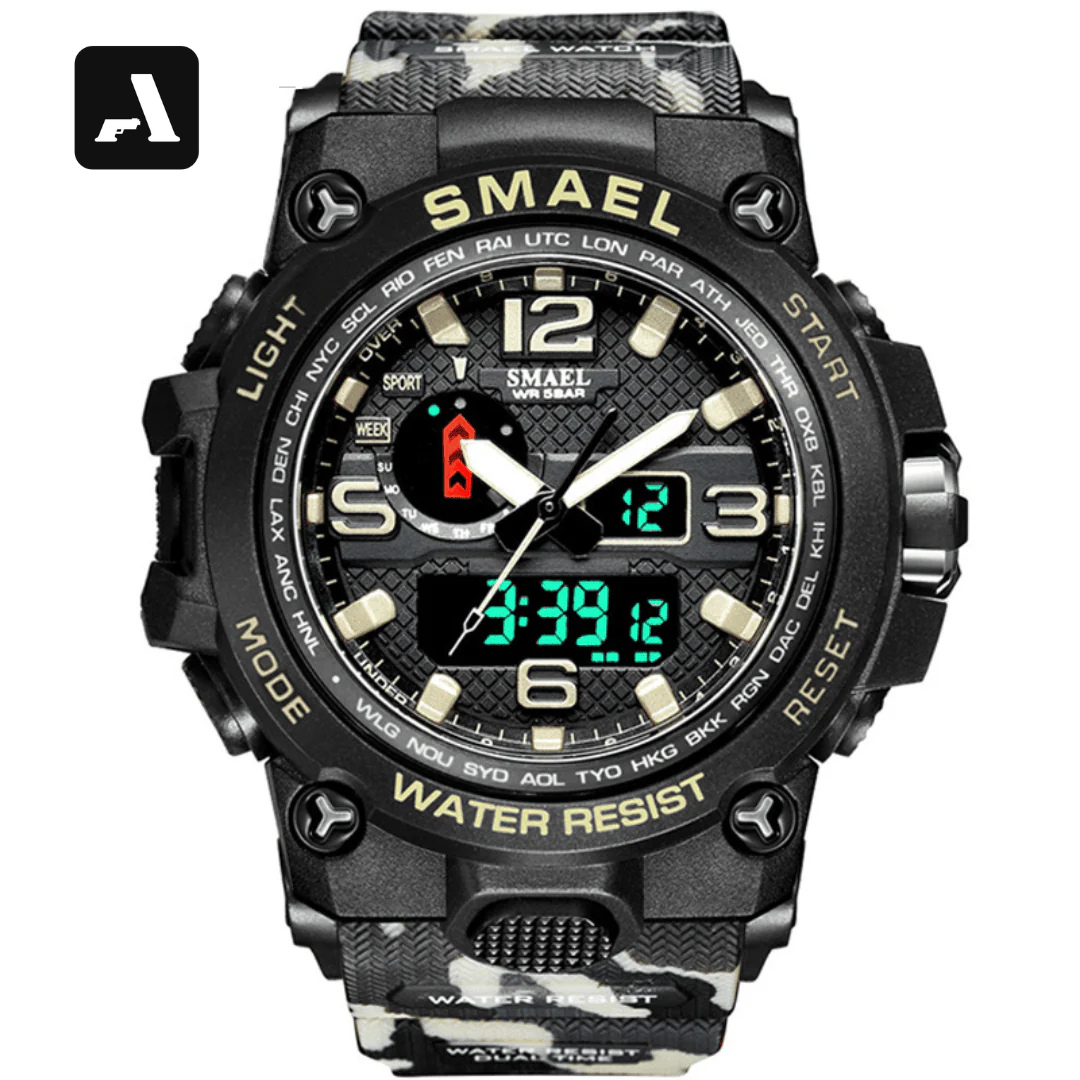 Relógio Digital Esportivo Adventure - Impermeável 50M (5Atm)