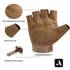 Luvas Táticas Meio Dedo – High-Tactile e Proteção Operacional