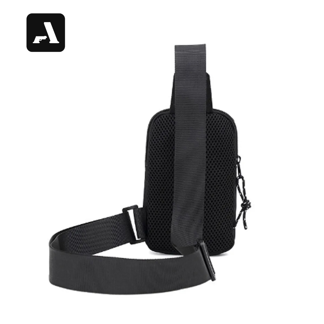 Mini Bolsa de Peito Chest Bag – Nylon Heavy-Duty e Perfil Compacto
