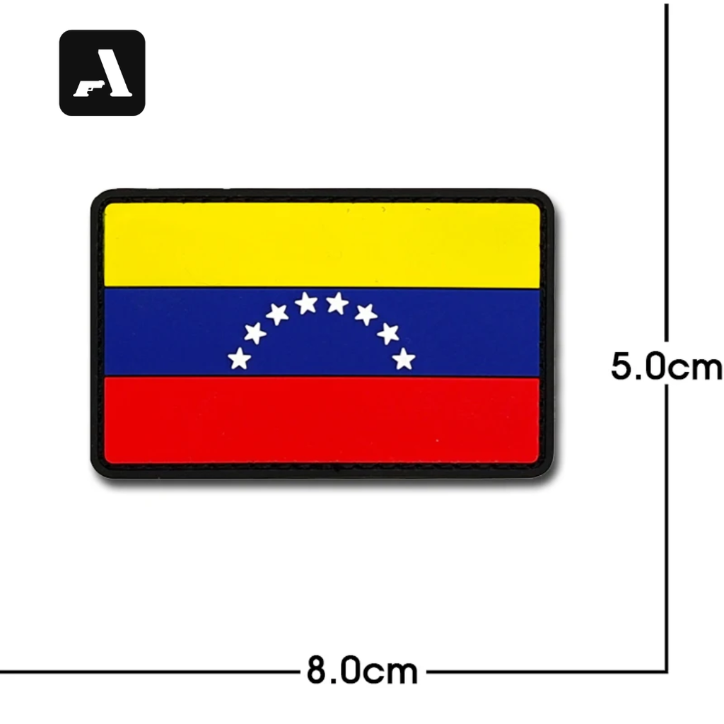 Patches de Bandeira PVC 3D – Identificação Tática Internacional