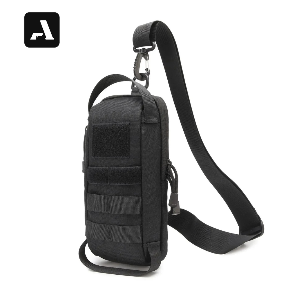Bolsa de Peito Tática com Coldre IWB – Porte Velado e Fixação Modular