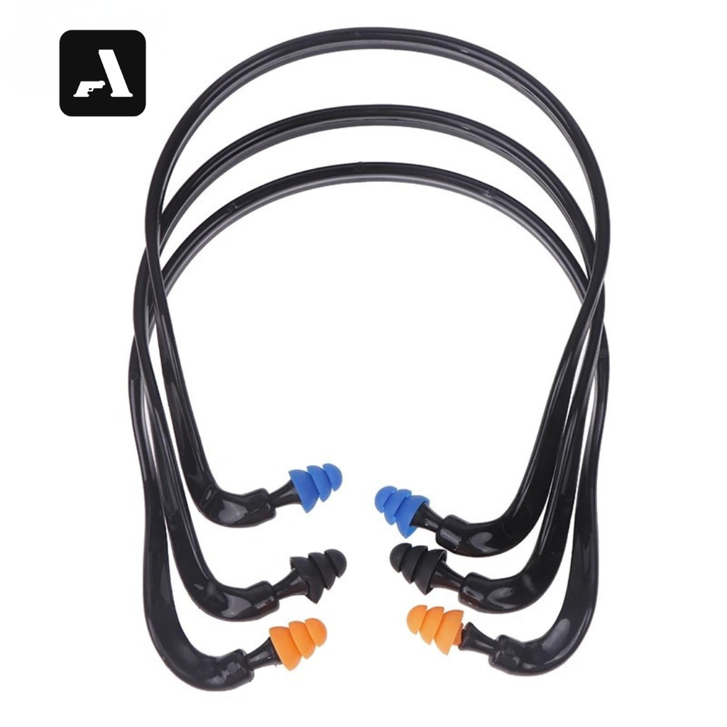 Protetor Auricular Tático com Haste Flexível – Soft Silicone EDC