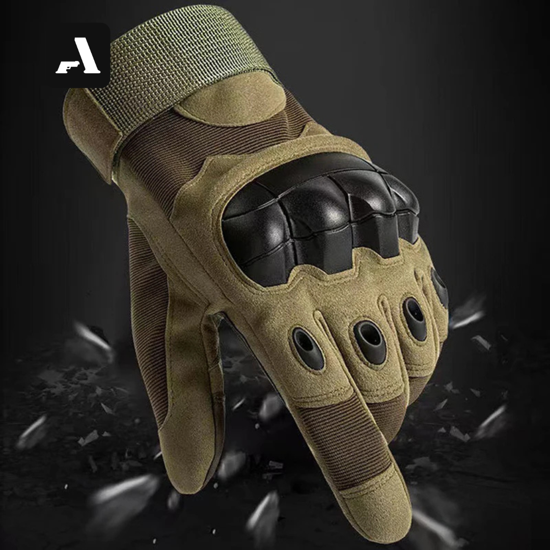 Luvas Táticas Hard Shell – Proteção de Junta e Grip de Alta Performance
