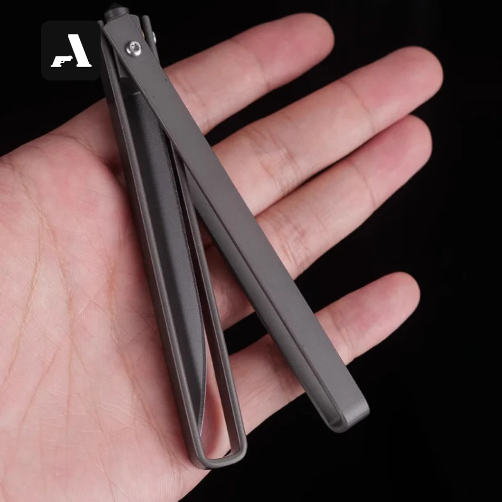 Canivete Tático M390 Mechanical – Alta Dureza e Design Minimalista