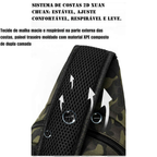 Bolsa Transversal Tática Shell – Proteção Rígida e Alta Capacidade (EDC)
