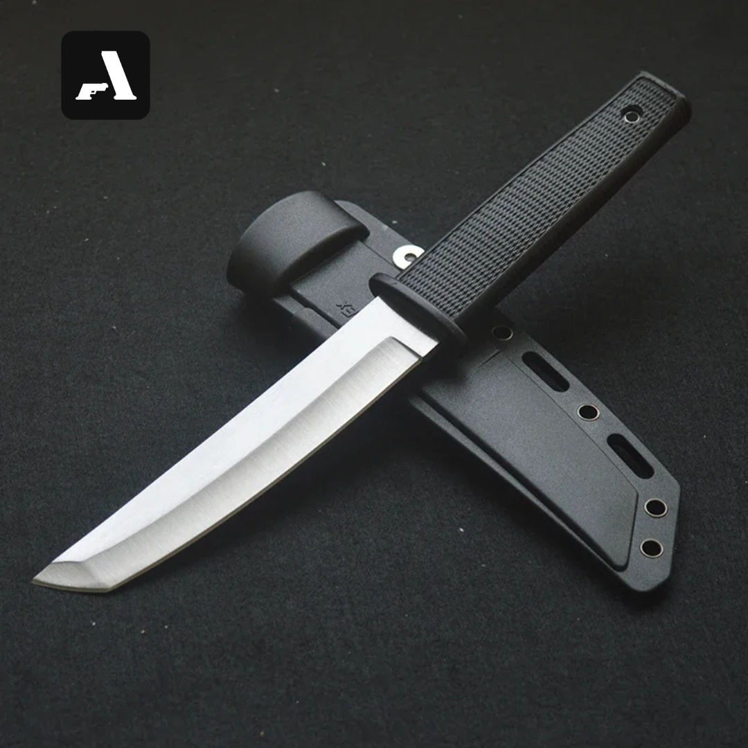 Tanto Fixed Blade – Aço 5Cr15MoV e Bainha Rígida ABS