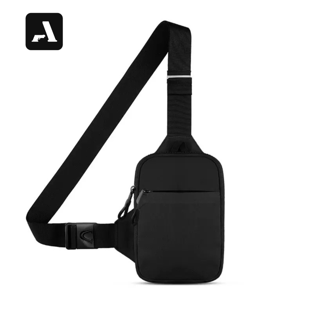 Mini Bolsa de Peito Chest Bag – Nylon Heavy-Duty e Perfil Compacto