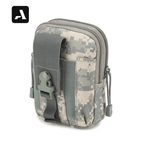 Bolsa de Cintura Tática Compacta 600D – Organizador de Celular e Ferramentas