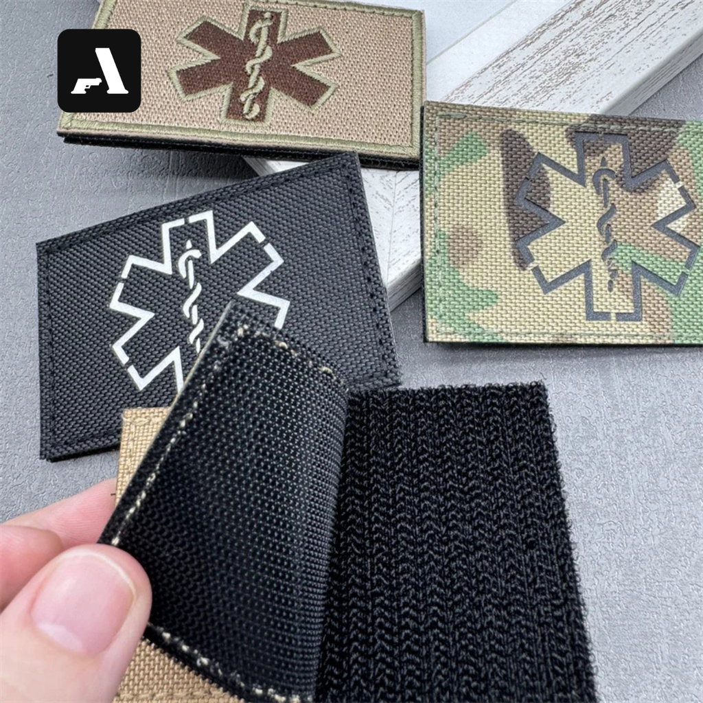 Patch Tático Médico Star of Life – IR Reflexivo e Corte a Laser (Premium)