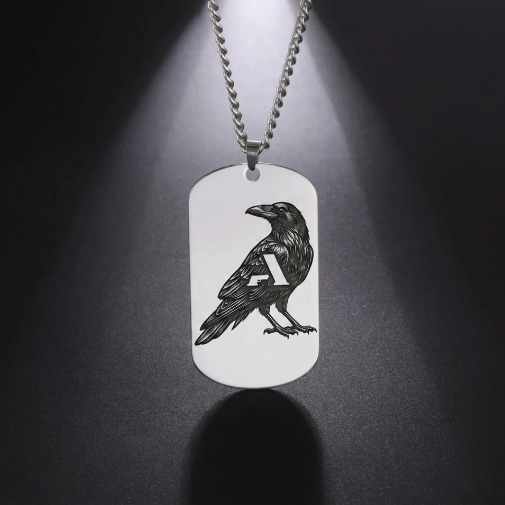 Dog Tag Personalizada Tatical Gallery – Sua Identidade em Aço Inoxidável