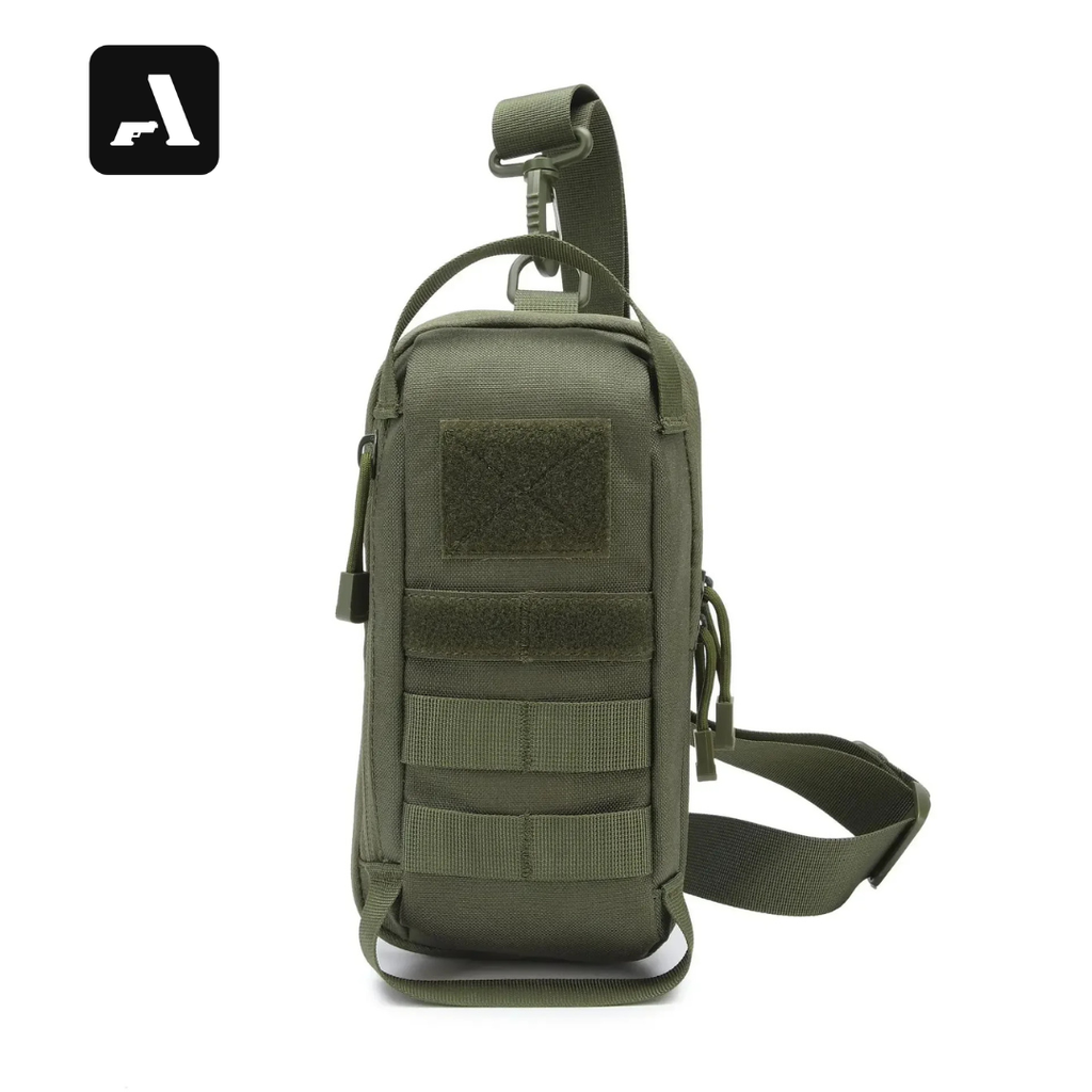 Bolsa de Peito Tática com Coldre IWB – Porte Velado e Fixação Modular
