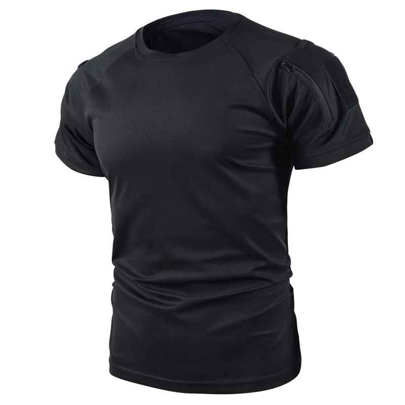 Camiseta Masculina Quick Dry Esportiva – Respirável