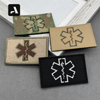 Patch Tático Médico Star of Life – IR Reflexivo e Corte a Laser (Premium)