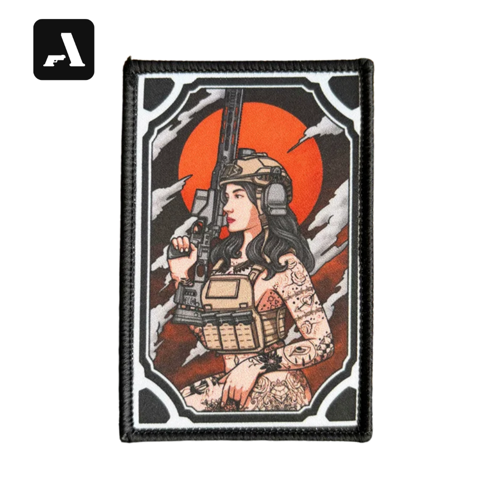 Patch Tactical Girl Sniper