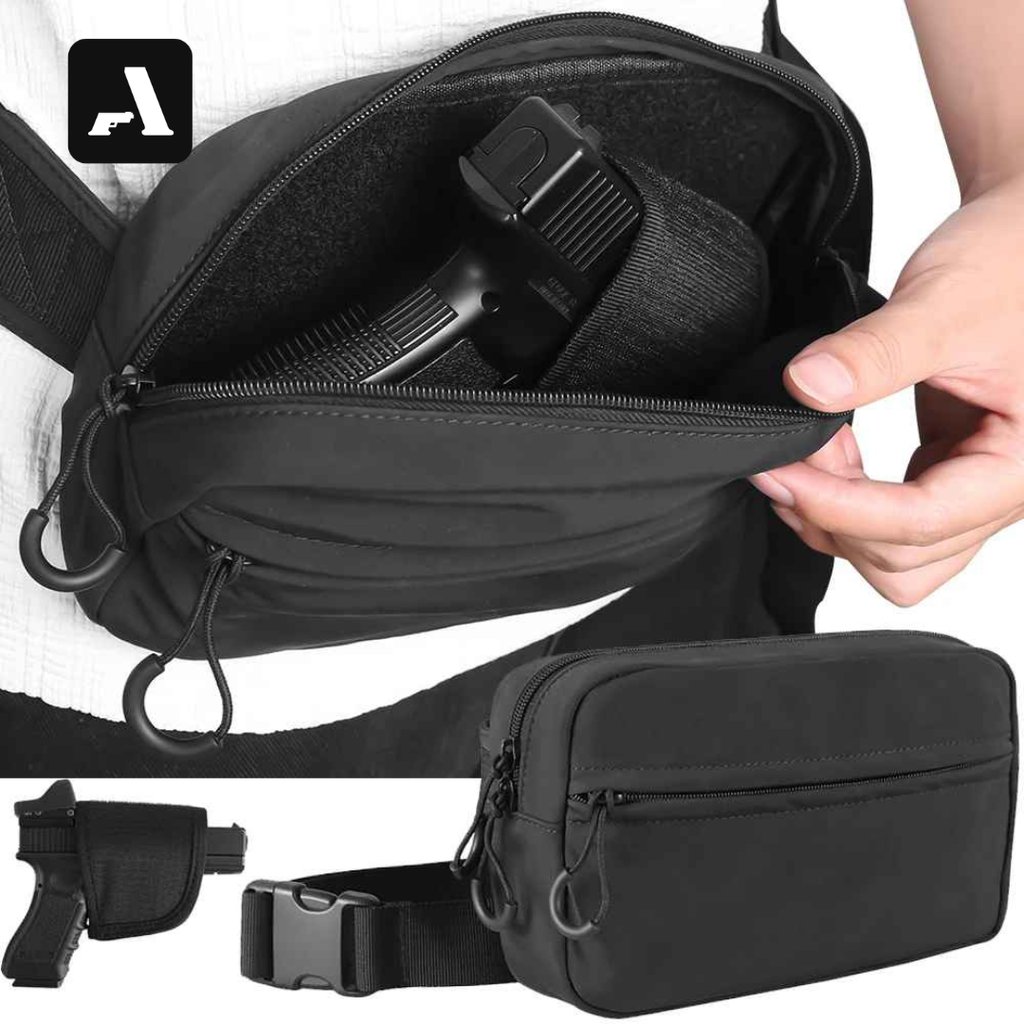 Pochete Tática EDC  Universal – Transporte Oculto e Seguro