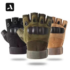 Luvas Táticas Meio Dedo – High-Tactile e Proteção Operacional