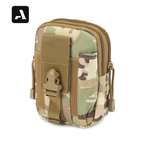 Bolsa de Cintura Tática Compacta 600D – Organizador de Celular e Ferramentas