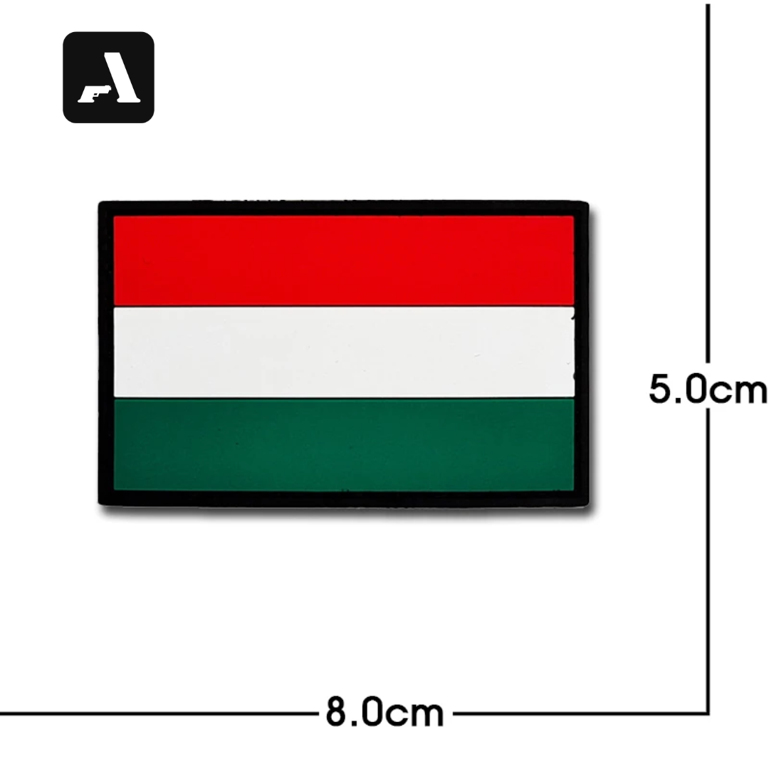 Patches de Bandeira PVC 3D – Identificação Tática Internacional
