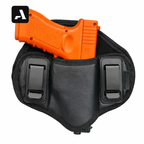 Coldre Velado IWB Universal – Couro PU Premium e Clipe de Saque Rápido