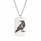 Dog Tag Personalizada Tatical Gallery – Sua Identidade em Aço Inoxidável