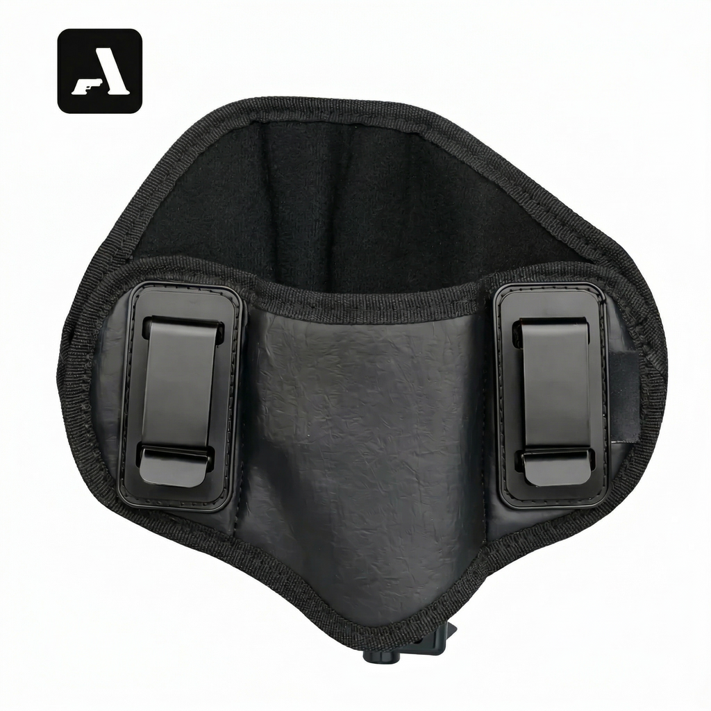 Coldre Velado IWB Universal – Couro PU Premium e Clipe de Saque Rápido