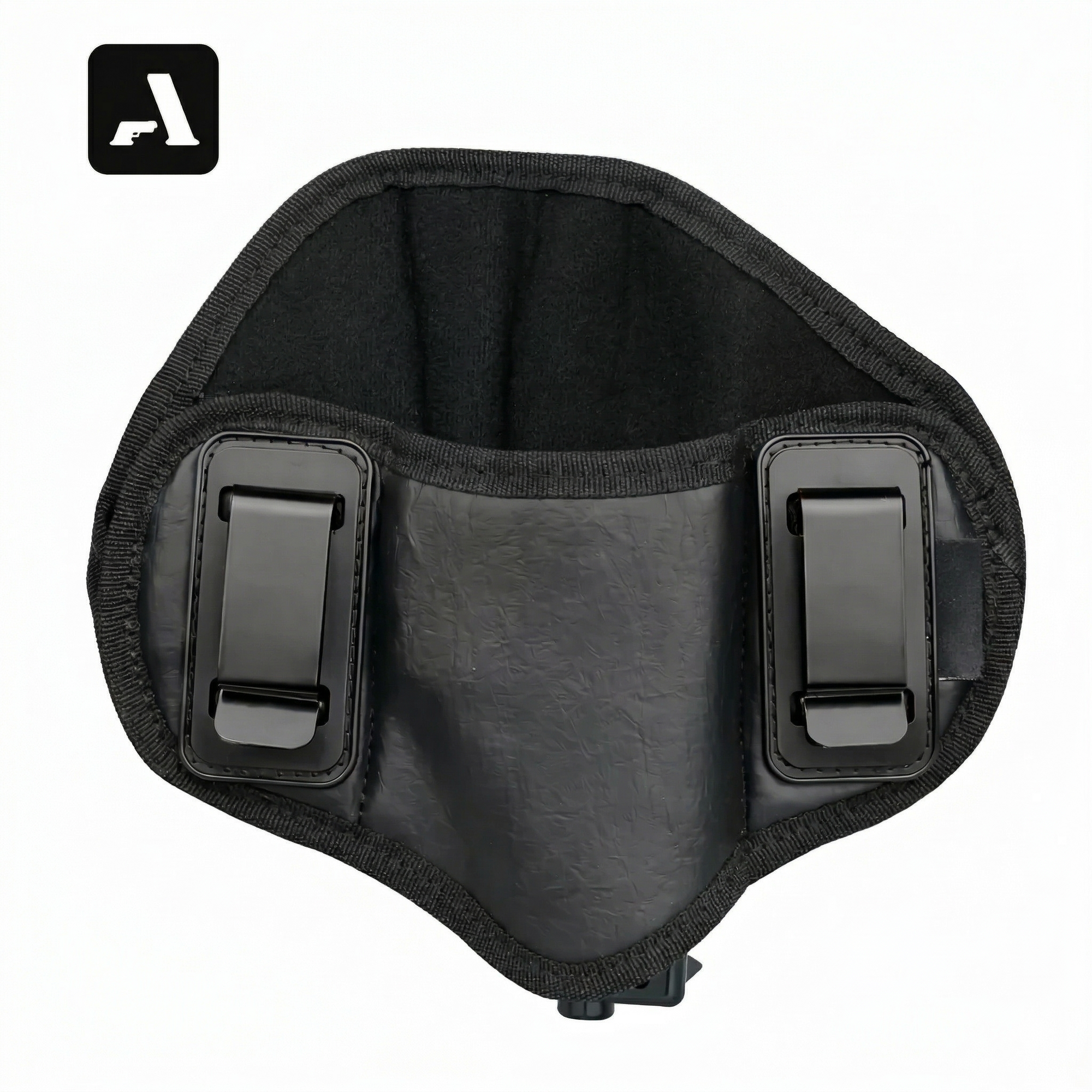 Coldre Velado IWB Universal – Couro PU Premium e Clipe de Saque Rápido