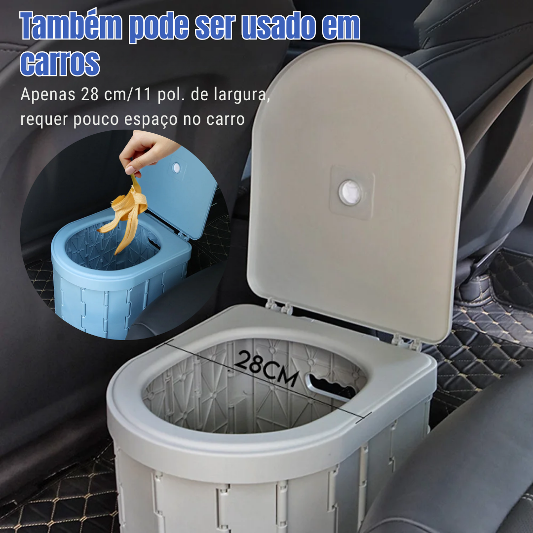 Sanitário Portátil Dobrável Para Camping Motorhome - Vaso