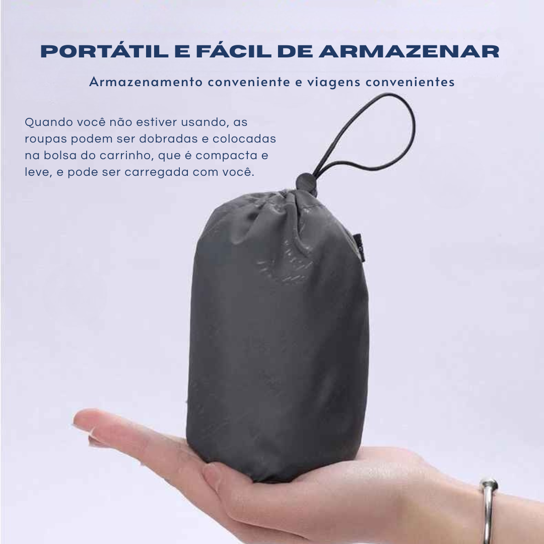 Jaqueta Impermeável LNGXO Unissex – Corta-Vento, Anti-UV, Compacta clone