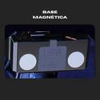 Lanterna Led Recarregável Usb Com Ímã – Super