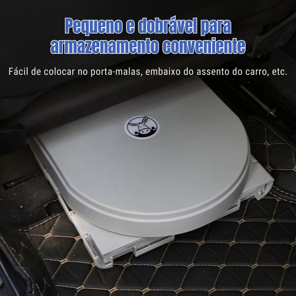 Sanitário Portátil Dobrável Para Camping Motorhome - Vaso
