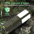 Lanterna De Acampamento Recarregável Usb - Led Telescópica