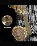 Luvas Táticas Com Touch – Couro Pu